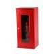 Fire extinguisher storage cabinet, glass window, key for 6-9 kg appliance