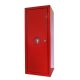 Tűzoltó készülék tároló szekrény, lemezajtós, porszórt festés, piros (SHP)