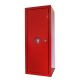 Fire extinguisher storage cabinet, metal door, powder coating, red (SHP)