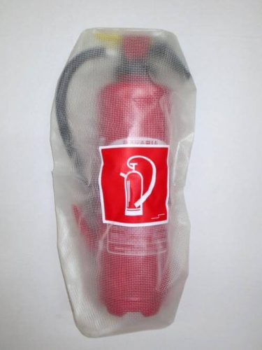 BAVARIA protective cover for fire extinguisher (transparent)