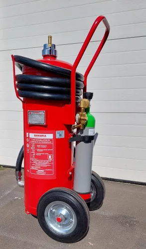 BAVARIA Tornado-50 Verre Feuerlöscher für Metall- und Batteriebrände (A, D, Li)