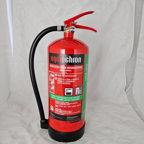 VER-DIS 9 liter extinguisher for lithium batteries (LithEX - AVD)