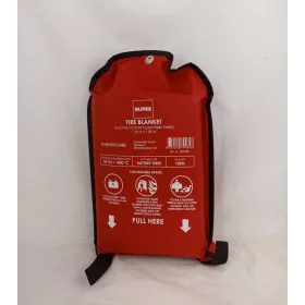   VLITEX Feuerlöschdecke Premium M 150x180 cm - LITHIUM EDITION