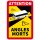 Sticker Angles Morts - Blind spot warning sticker, for bus - French, bus - 3 pcs