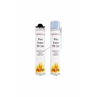 Fire-resistant paint, mortar, foam, silicone