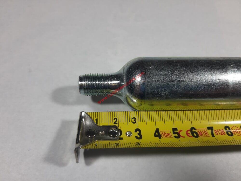 CO2 hajtóanyag palack 1/2" UNF 24g